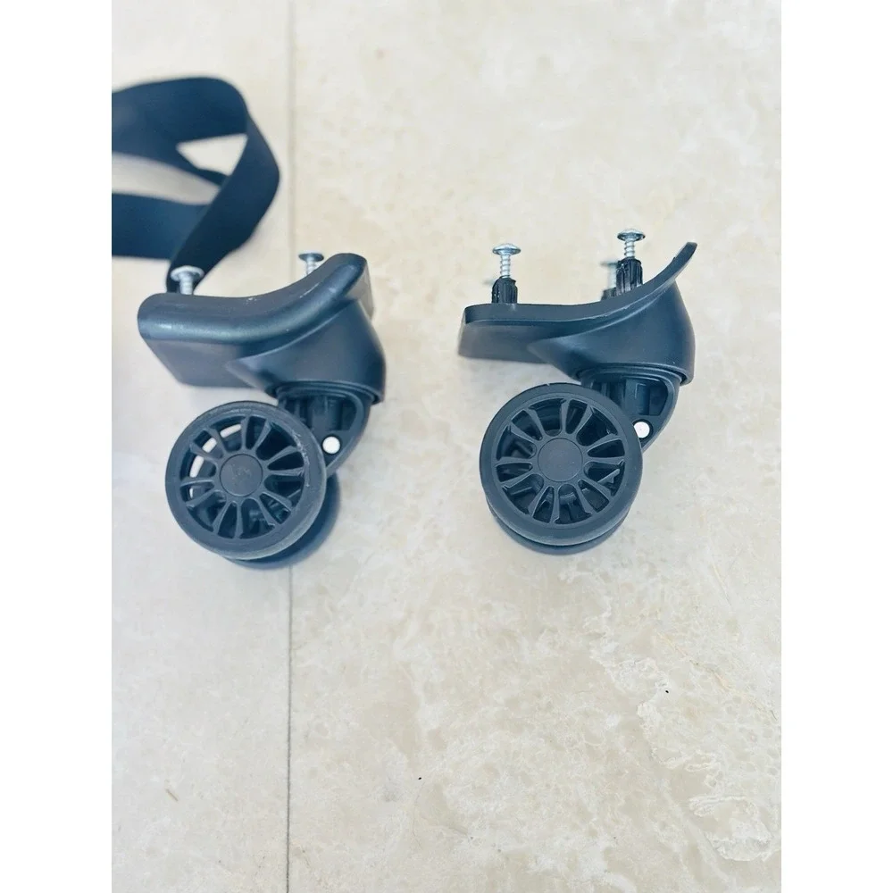OEM‎ Wheels Delsey Storm Plus Spinner Set of 4 Double Wheels From Large Suitcase